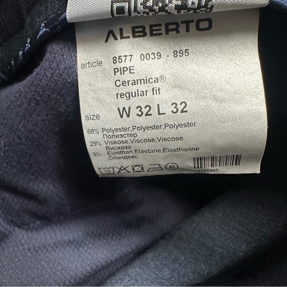 ALBERTO PIPE CERÁMICA Dark Blue S REGULAR FIT Jeans - Picture 7 of 10